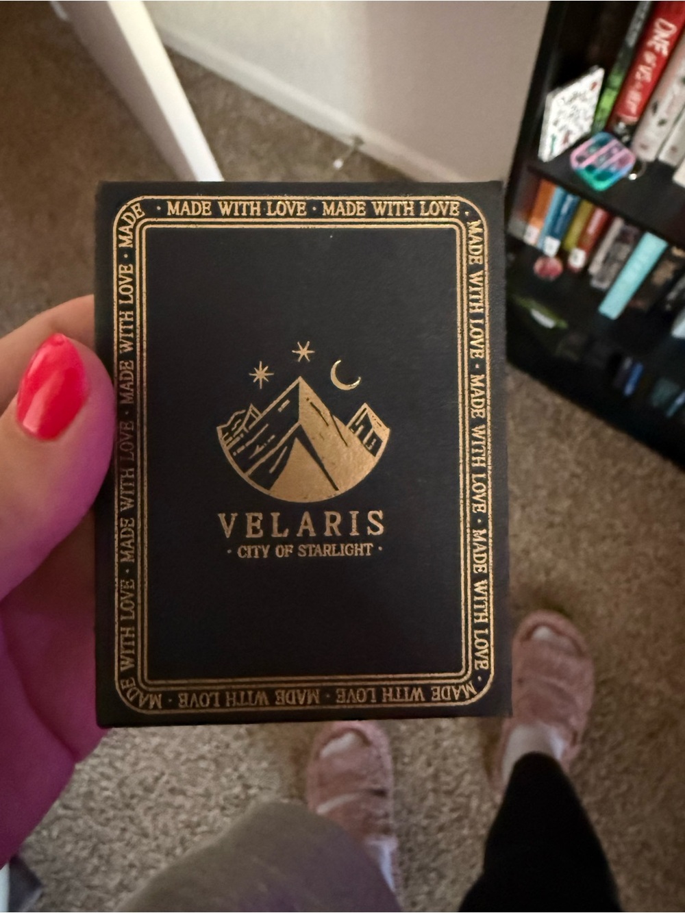 Velaris 'City of Starlight' Black & Gold Deck
